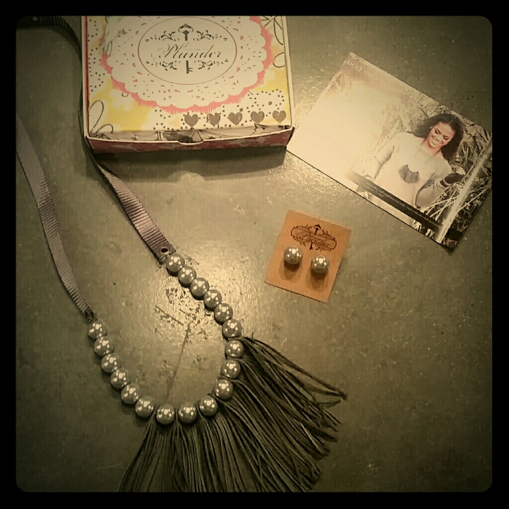 Plunder Posse necklace and earings